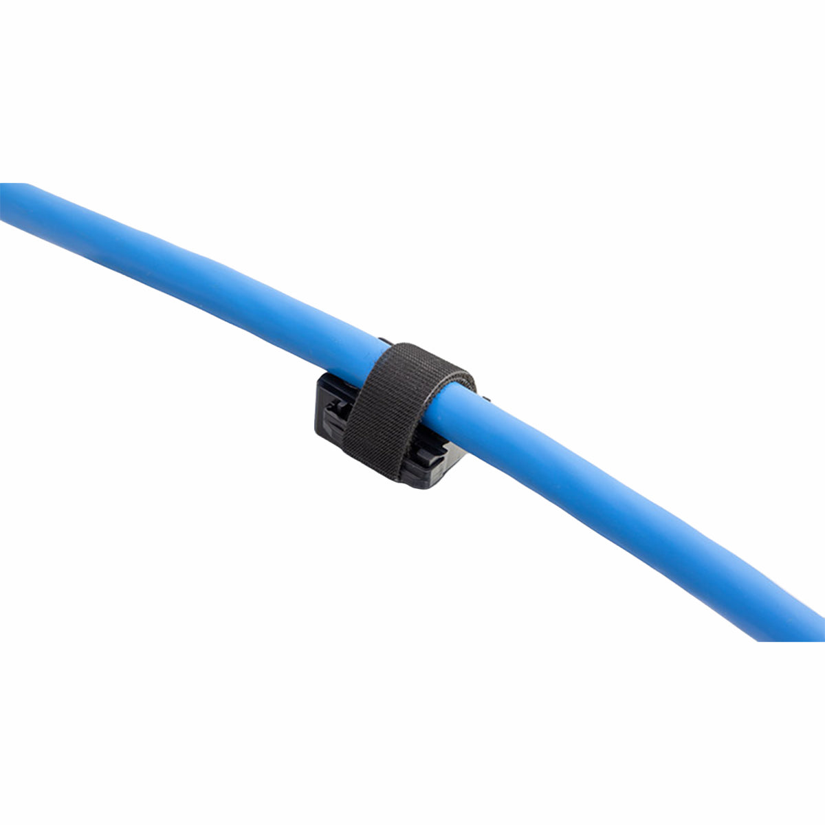 HOOK-AND-LOOP TAPE HOLDER FOR UNIVERSAL MOUNTING AND VARIOUS MOUNTING PROFILES | KBH-S 12 M5 — Icotek