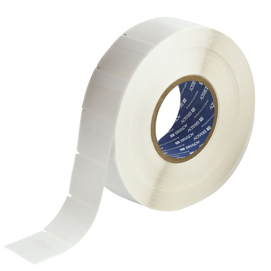 Self-Laminating Vinyl Wrap Around Labels for 76mm Core Printers, 44.45 mm (W) x 38.10 mm (H) — Brady