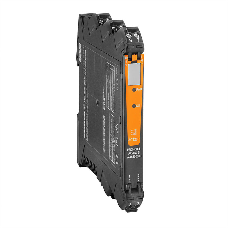 Signal converter/isolator, Input : 0(4)-20 mA, Output : 2 x 0(4) - 20 mA - ACT20P-CI-2CO-S — Weidmuller