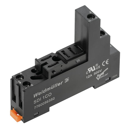 Relay Base DRI-Series 1CO 12A, Screw Connection — Weidmuller