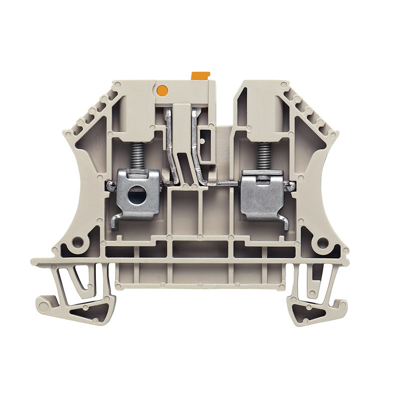 DIN Test Disconnect Terminal W-Series Screw Connection 4mm Beige - WTR 4 — Weidmuller