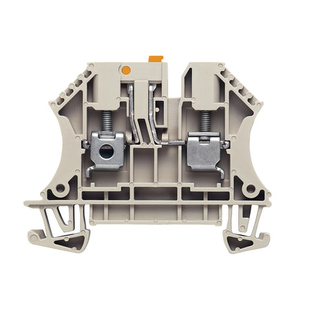 DIN Test Disconnect Terminal W-Series Screw Connection 4mm Beige - WTR 4 — Weidmuller