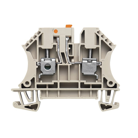 DIN Test Disconnect Terminal W-Series Screw Connection 4mm Beige - WTR4 (WITH 2STB) — Weidmuller