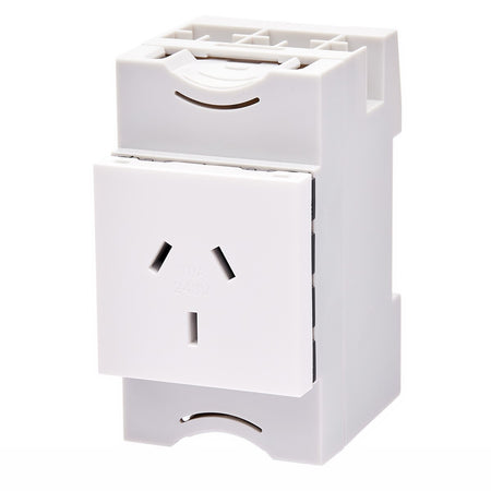 DIN Rail Mount GPO Outlet — Weidmuller