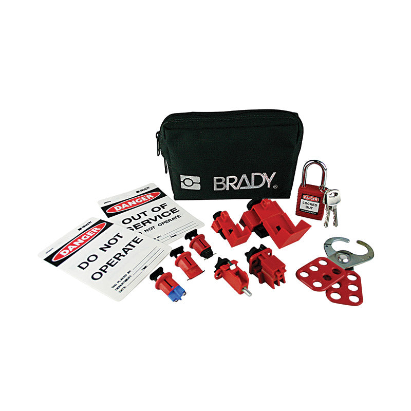 Electricians Mini Lockout Kit — Brady