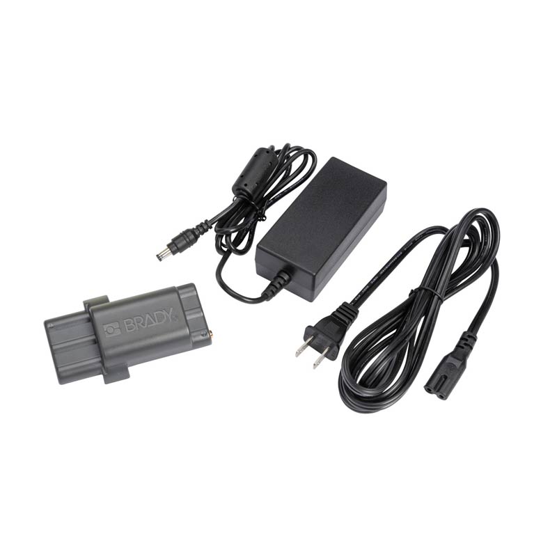 M210 AC Adapter + Battery Pack — Brady