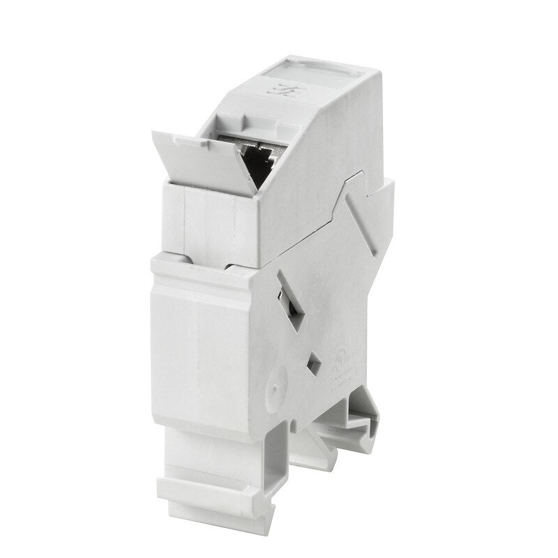 Terminal Rail Outlet RJ45-RJ45 Module - IE-XM-RJ45/IDC — Weidmuller
