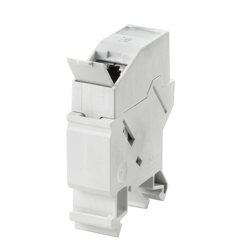 Terminal Rail Outlet, RJ45-RJ45 Coupler, Cat.6 - IE-XM-RJ45/RJ45 — Weidmuller