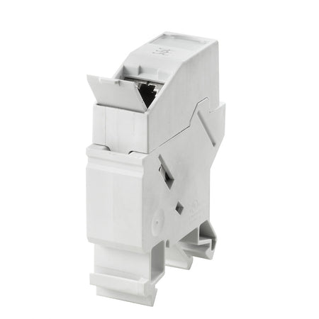 Terminal Rail Outlet, RJ45-RJ45 Coupler, Cat.6 - IE-XM-RJ45/RJ45 — Weidmuller