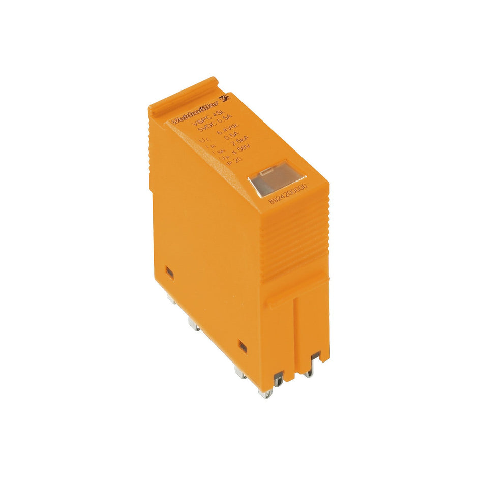 SIGNAL SURGE PROTECTION, 2 CHANNEL, 5VDC - VSPC 2SL 5VDC — Weidmuller