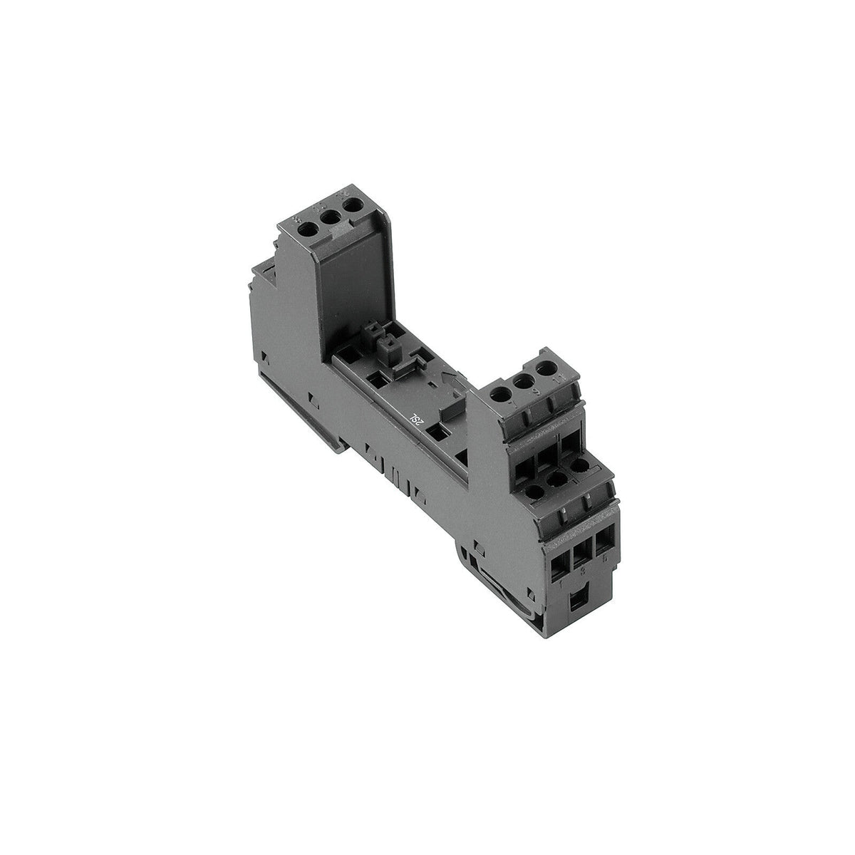 BASE FOR VSPC SIGNAL SURGE PROTECTION, 2 SLOT, FLANGE MOUNT - VSPC BASE 2SL — Weidmuller