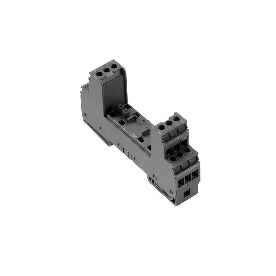 BASE FOR VSPC SIGNAL SURGE PROTECTION, 2 SLOT, FLANGE MOUNT - VSPC BASE 2SL — Weidmuller