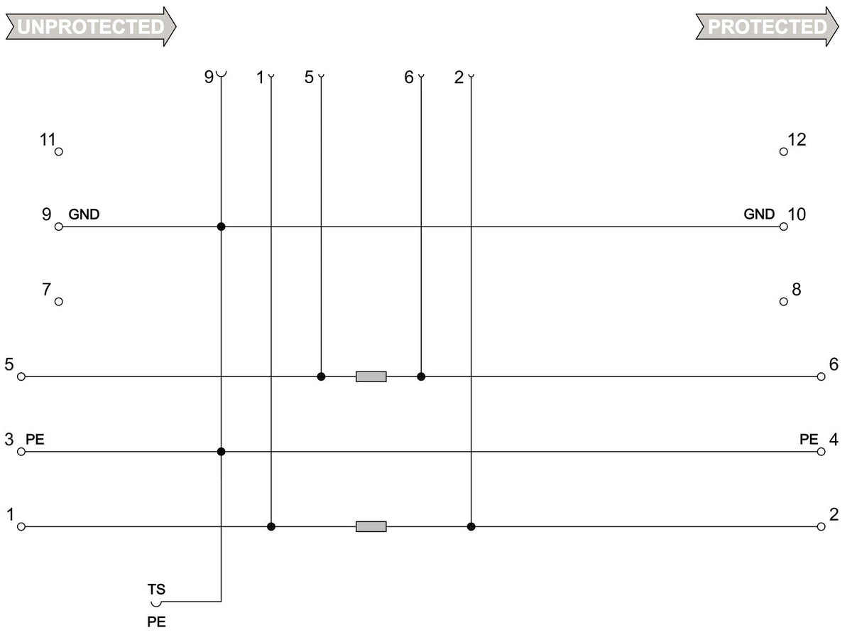Base for VSPC Signal Surge Protection, 2 Slot, Flange Mount - VSPC BASE 2SL - figure 2