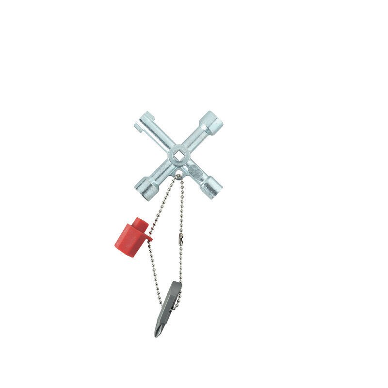 Universal Electrical Cabinet Key | CROSS-KEY UNIVERSAL — Weidmuller