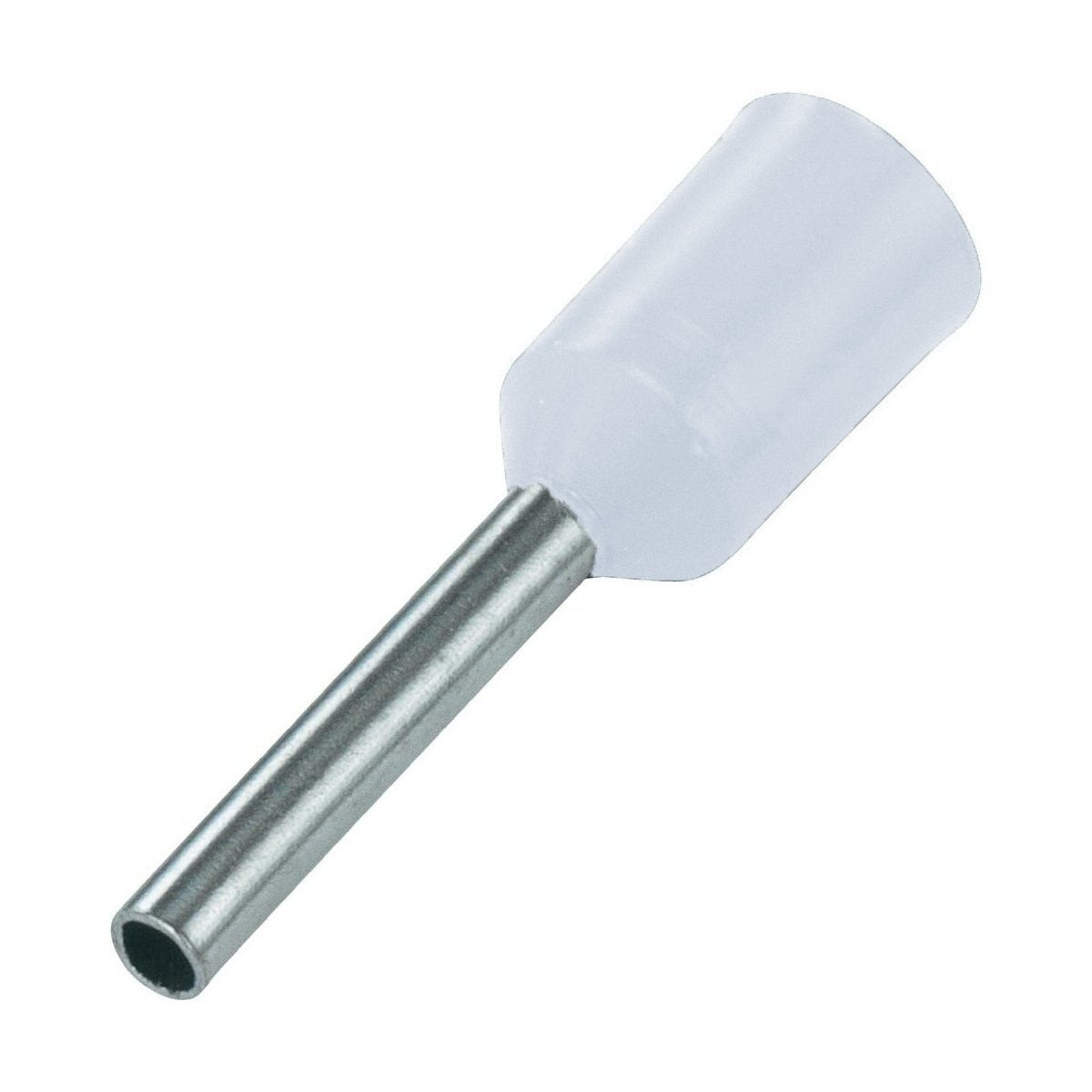 Pre-Insulated End Sleeve (bootlace) Ferrules WHITE .5mm2 8mmL Pack of 500 — Carroll