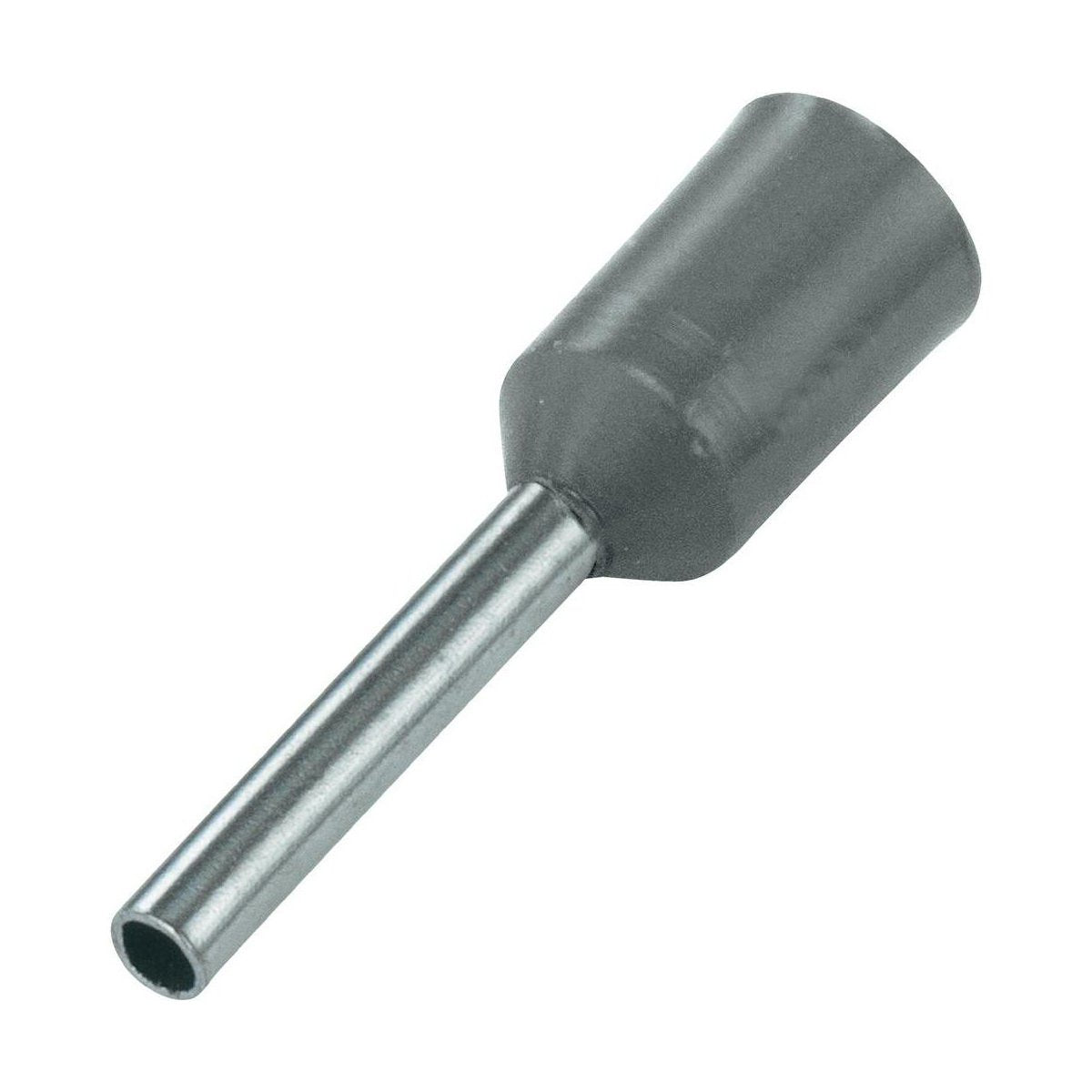 Pre-Insulated End Sleeve (bootlace) Ferrules GREY 2.5MM2 18MM Pack of 100 — Carroll