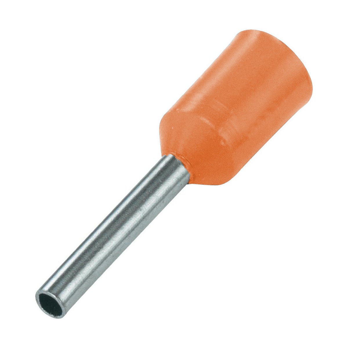 Pre-Insulated End Sleeve (bootlace) Ferrules ORANGE 4mm2 12mmL Pack of 100 — Carroll