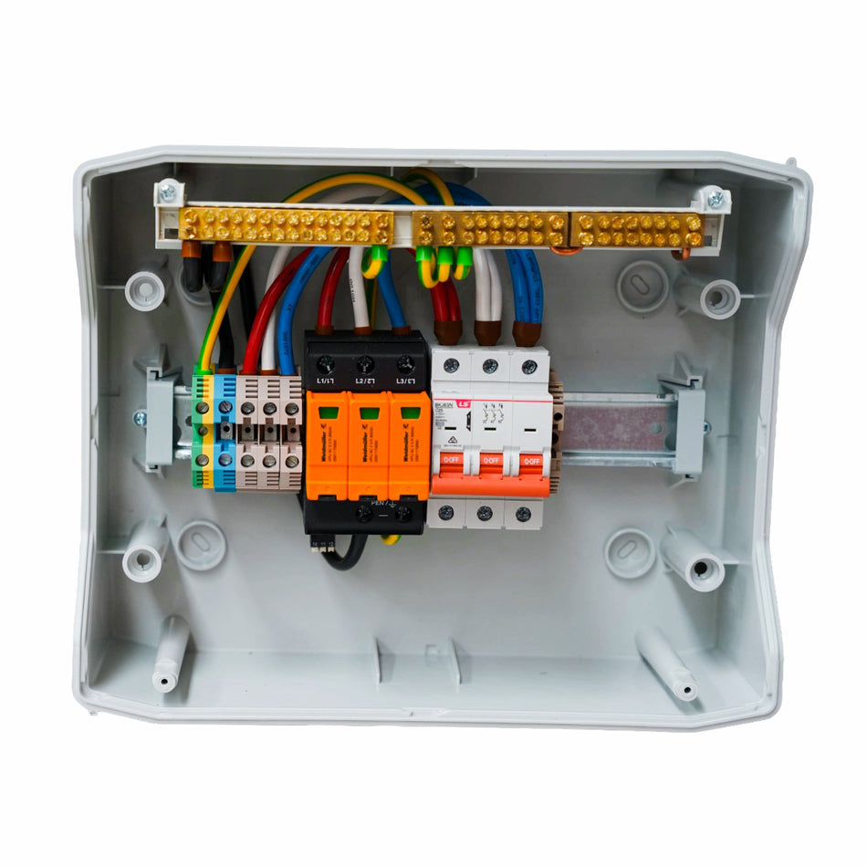 Three-Phase Protected AC Switchboard for SolarEdge — TRO Assemblies
