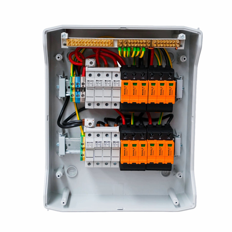 Protected DC Combiner for SolarEdge