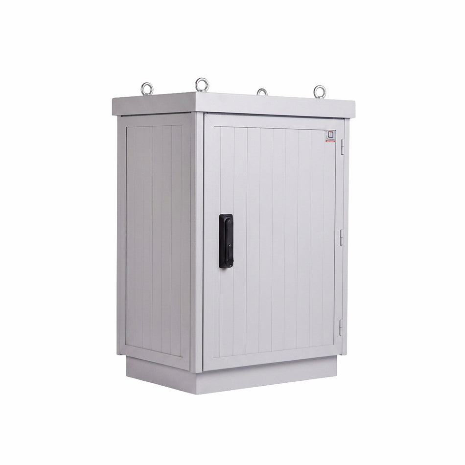 1000H x 1000W x 450D IP55 ANK Double Wall Aluminium Electrical Cabinet, RAL7035 — IP Enclosures