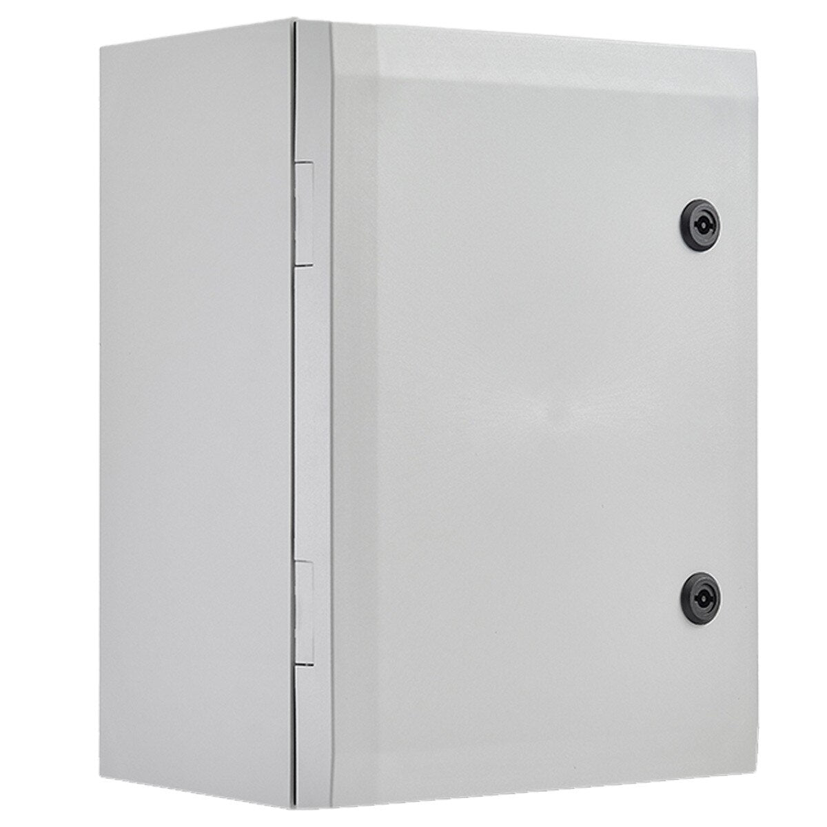 ARCA Series Polycarbonate Enclosure 400H x 500W x 210D IP66 with 2 Quarter Turn Locks, Including Mounting Plate — FIBOX