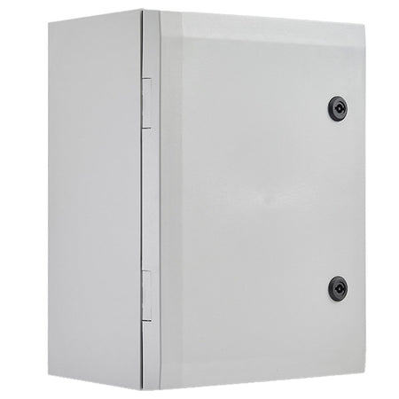 ARCA Series Polycarbonate Enclosure 400H x 500W x 210D IP66 with 2 Quarter Turn Locks, Including Mounting Plate — FIBOX