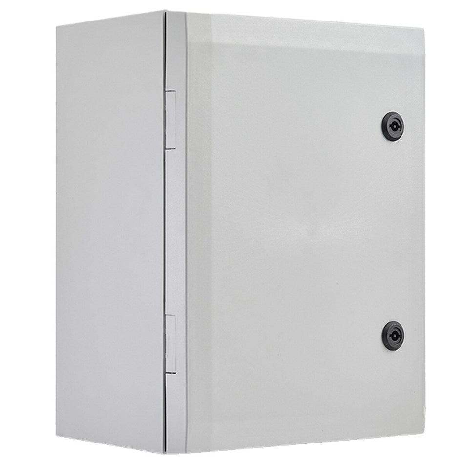 ARCA Series Polycarbonate Enclosure 400H x 500W x 210D IP66 with 2 Quarter Turn Locks, Including Mounting Plate — FIBOX