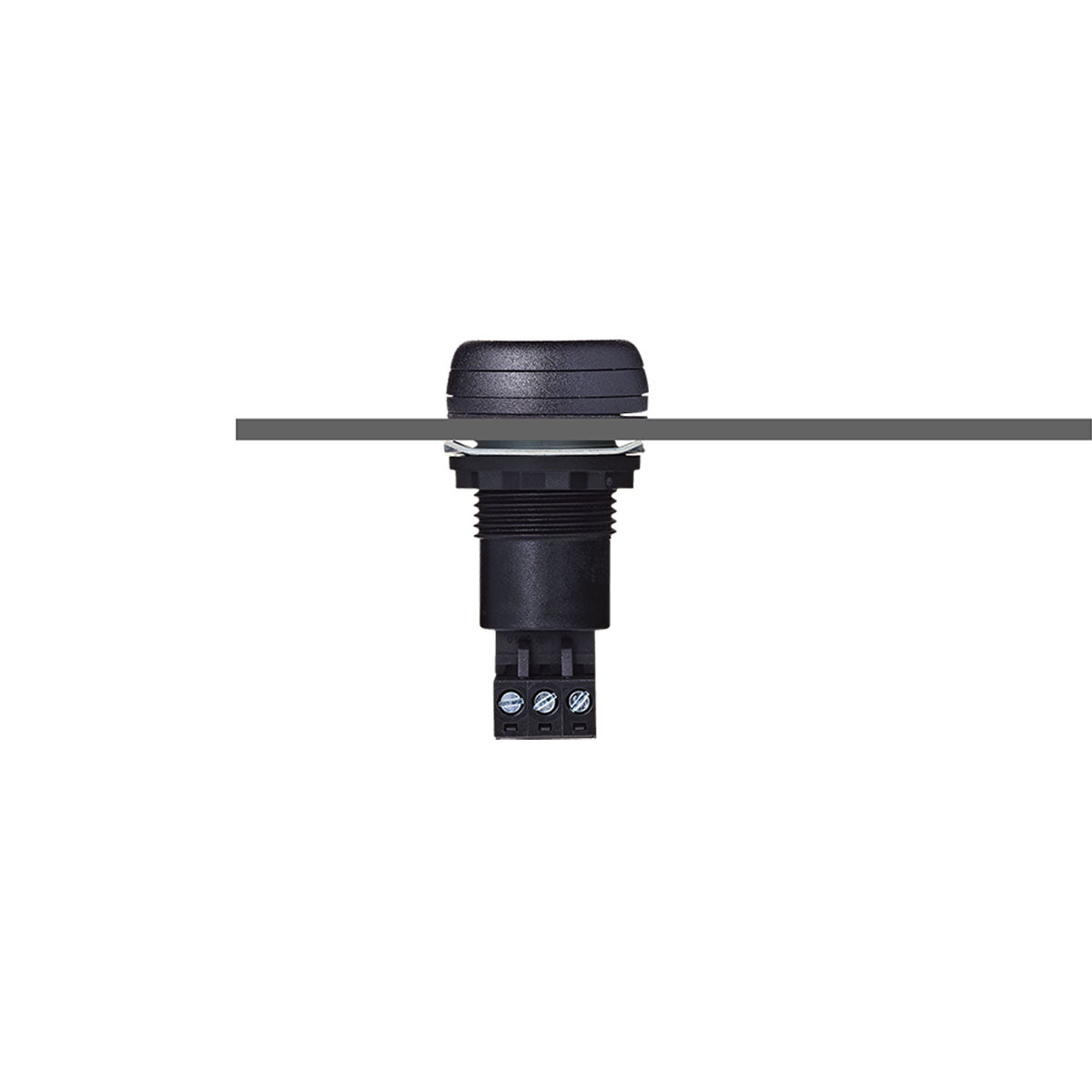 ESK Series M22 Ø30mm Panel Mount Buzzer, 12-24VAC/DC, 65dB — Auer Signal