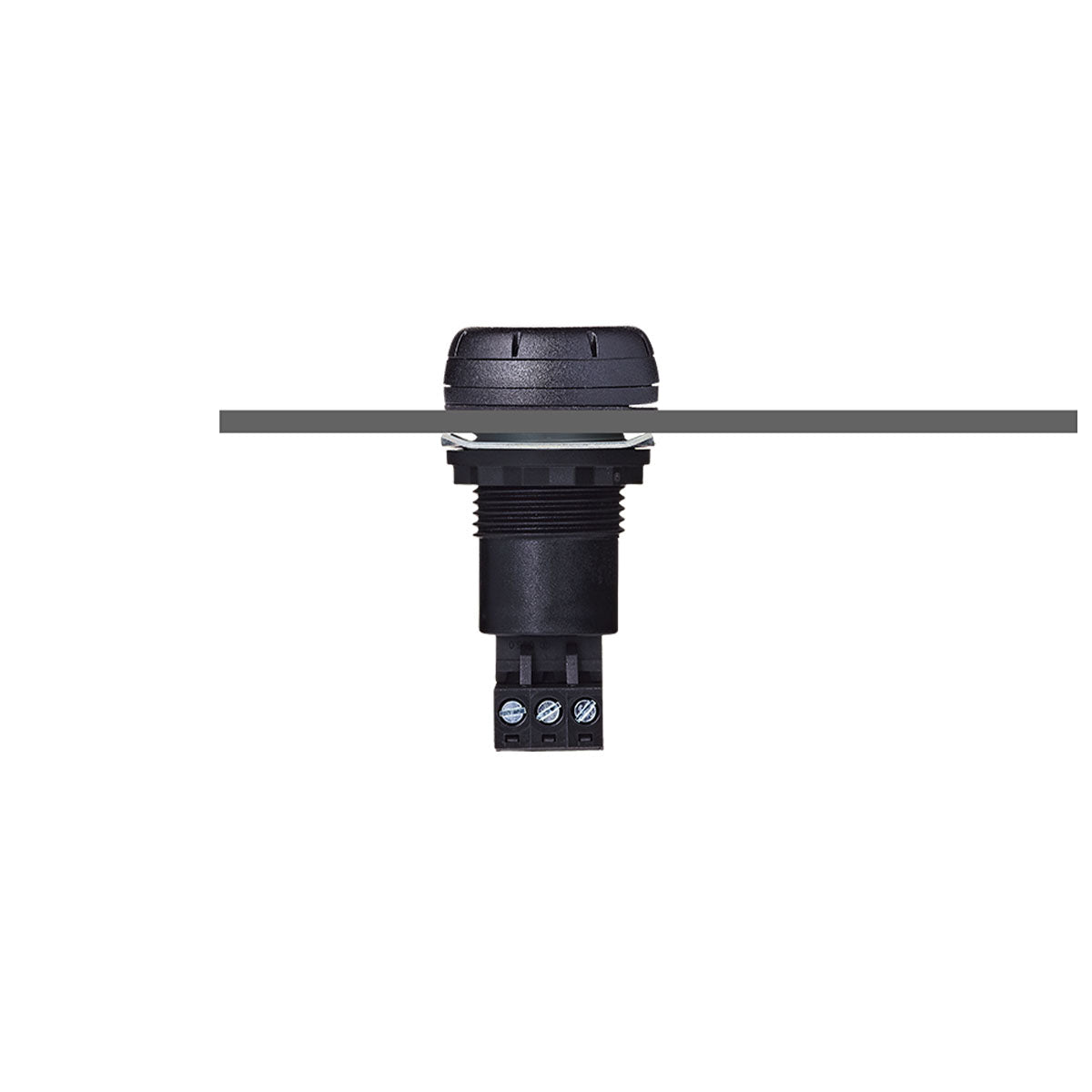 ESV Series M22 Ø30mm Panel Mount Buzzer, 12-24VAC/DC, 85dB — Auer Signal