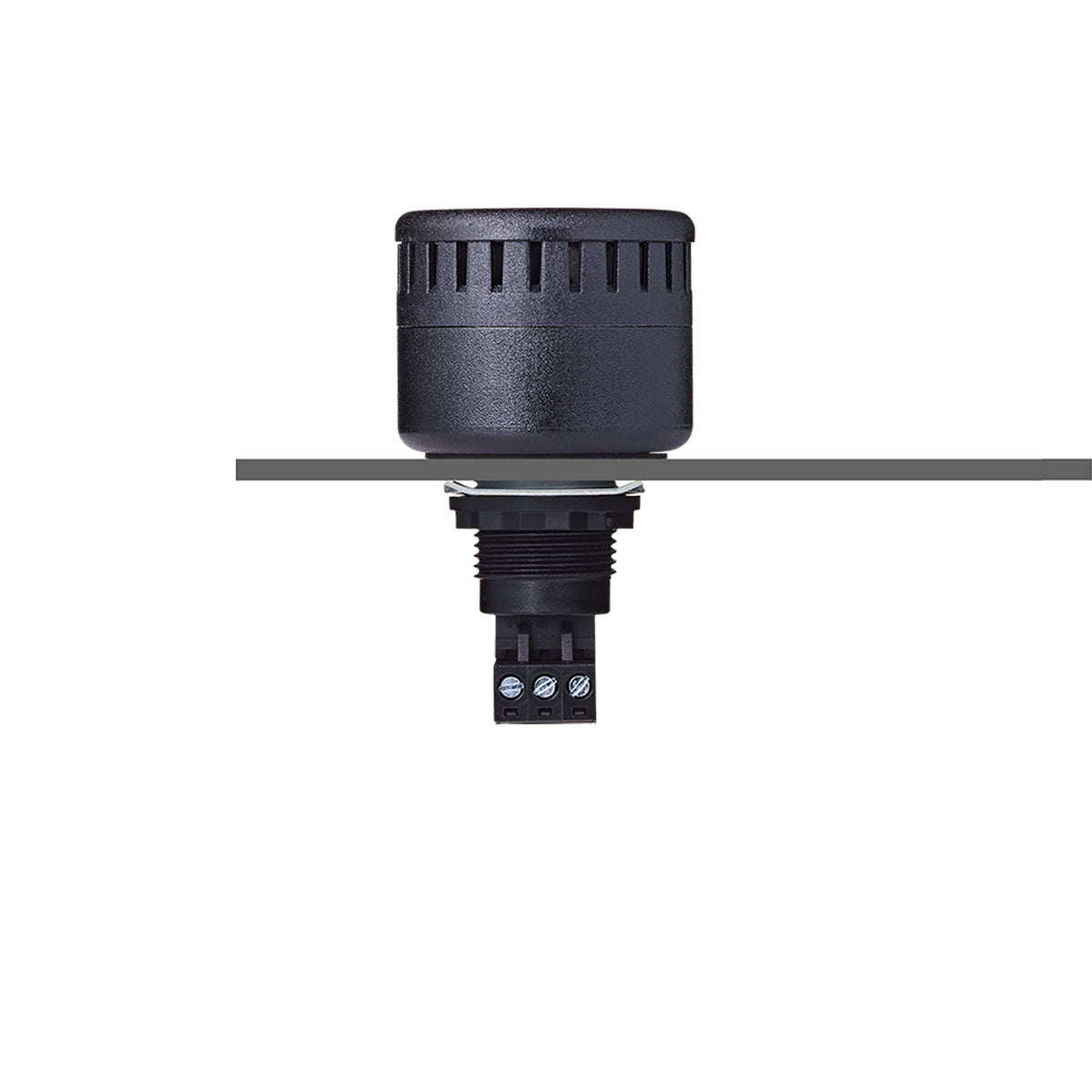 ESMSeries M22 Ø45mm Panel Mount Buzzer, 12-24VAC/DC, 100dB — Auer Signal