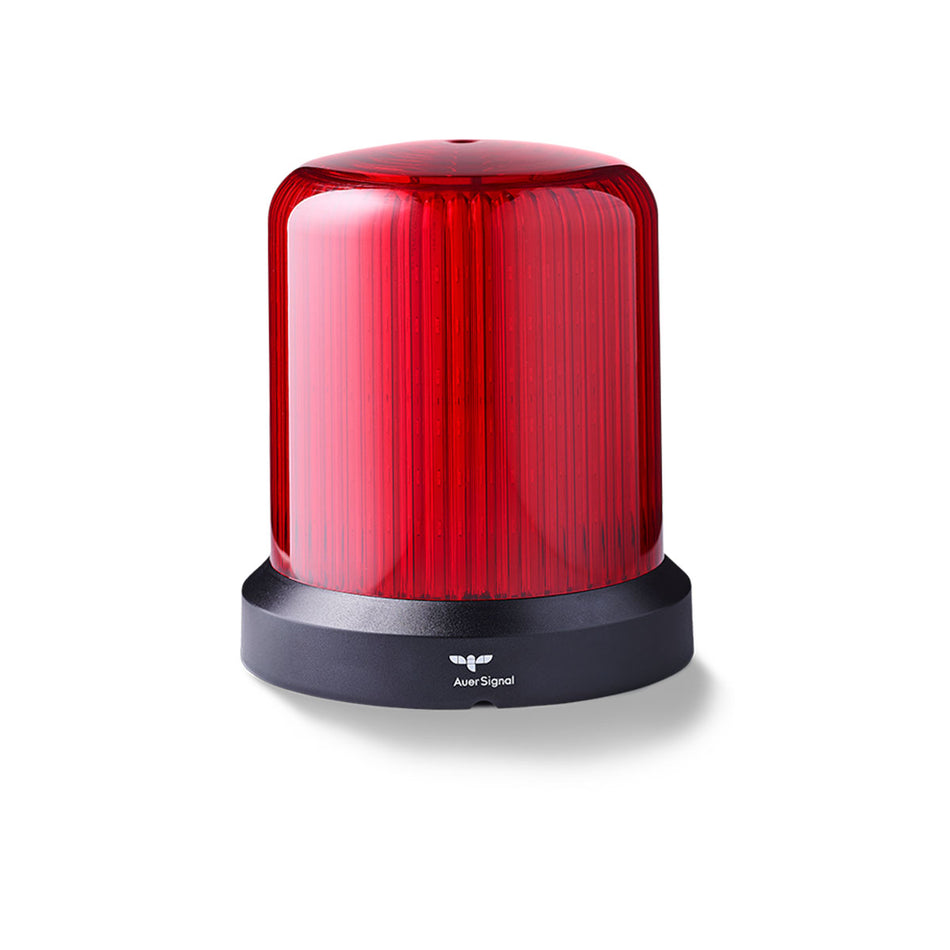 RDC Series LED Steady Beacon, 110-240 VAC, Red **Note: Base sold separately.** — Auer Signal