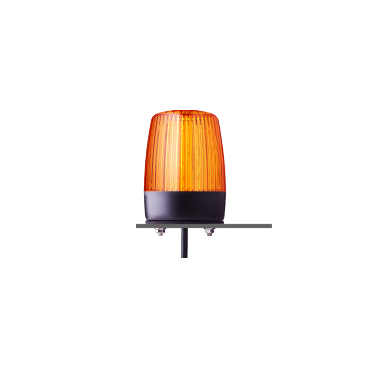 PCH Series Steady/Flashing Beacon, High Lens, Amber, 230/240VAC — Auer Signal