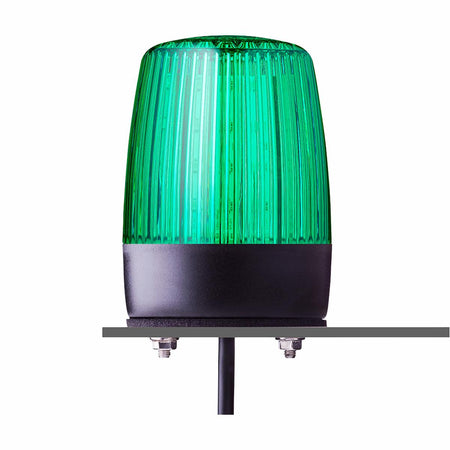 PCH Series Steady/Flashing Beacon, High Lens 24 V AC/DC Green — Auer Signal