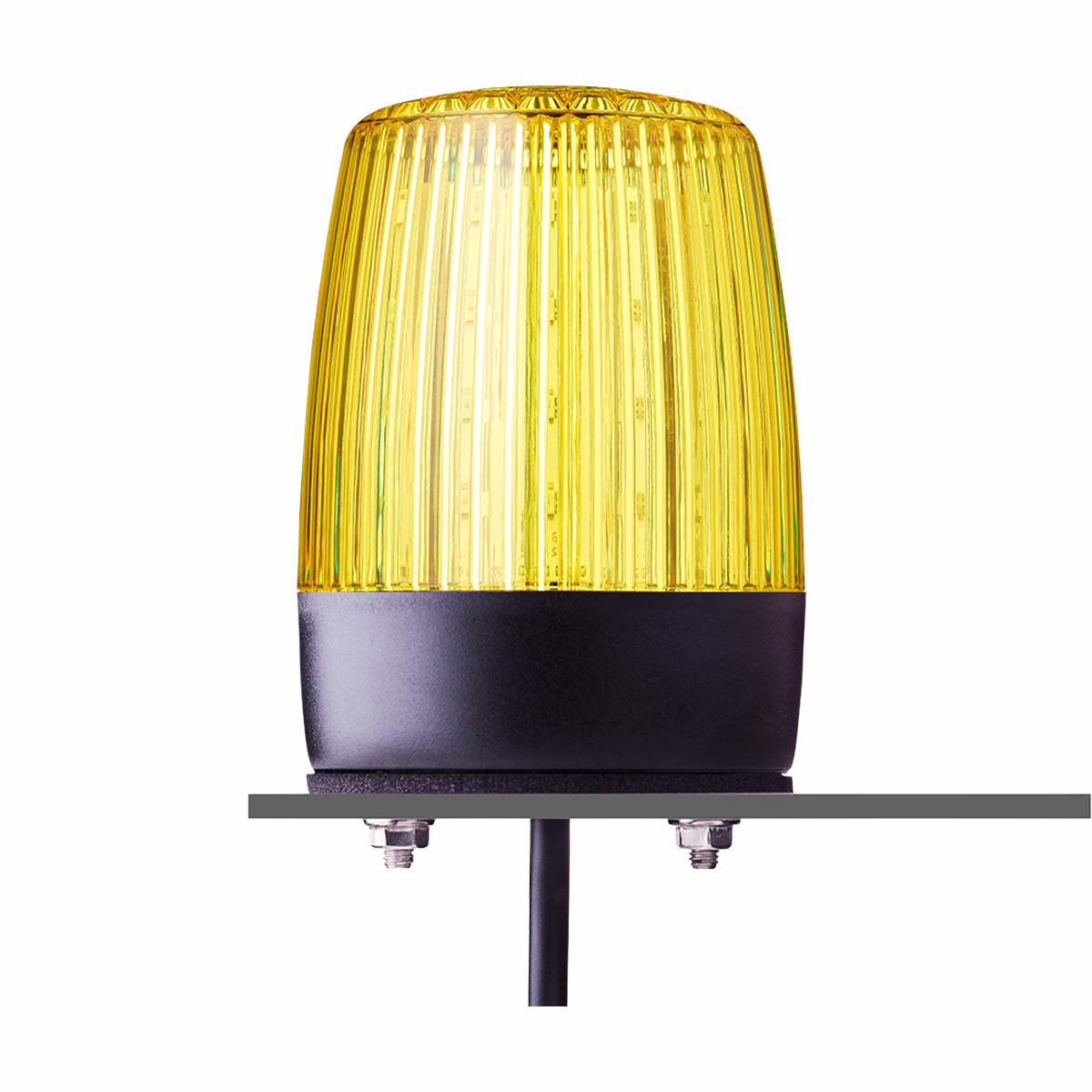 PCH Series Steady/Flashing Beacon High Lens 230-240 V AC Yellow — Auer Signal