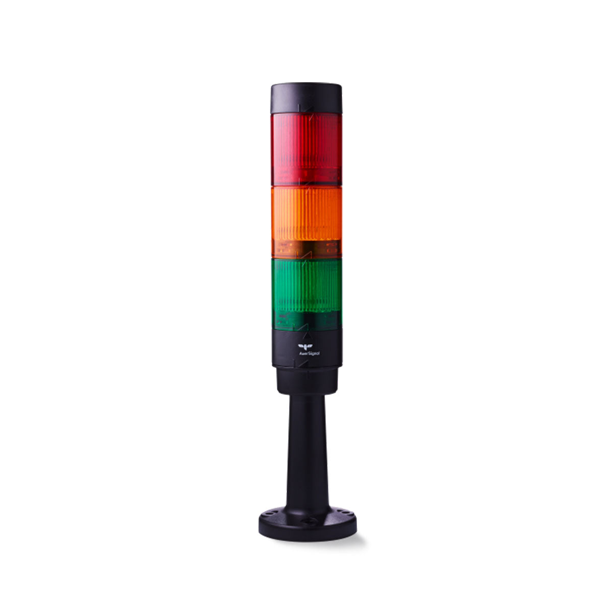 CT5 Series LED Signal Tower 24VDC, Steady LED: Red/ Amber/Green, 100mm Tube Mounting — Auer Signal
