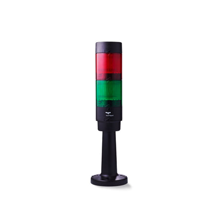 CT5 Series LED Signal Tower 24VDC, Steady LED: Red/Green, 100mm Tube Mounting — Auer Signal