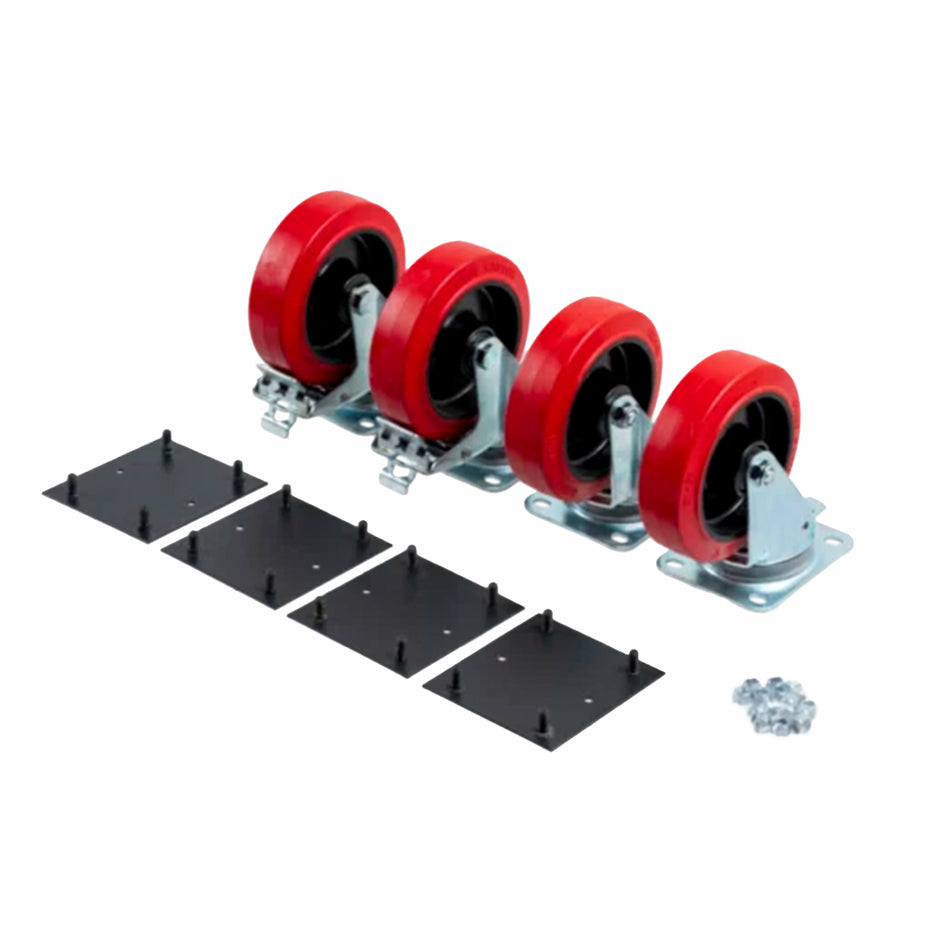 6" Heavy Duty Casters c/w Fixing Kit | CAS-HD — Armorgard