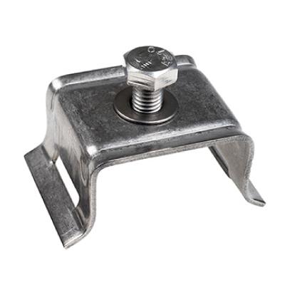 Band-It Pole Mounting Bracket 20mm Slot, Stainless Steel — BandIT