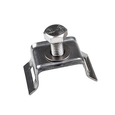Band-It Pole Mounting Mini Bracket 13mm Slot, Stainless Steel — BandIT