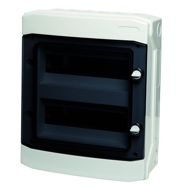 24Way IP65 Enclosure 318x383x142 Transparent Door — IMO