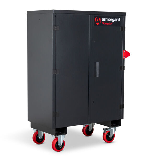 FittingStor FC4 Mobile Fixings Storage Cabinet — Armorgard