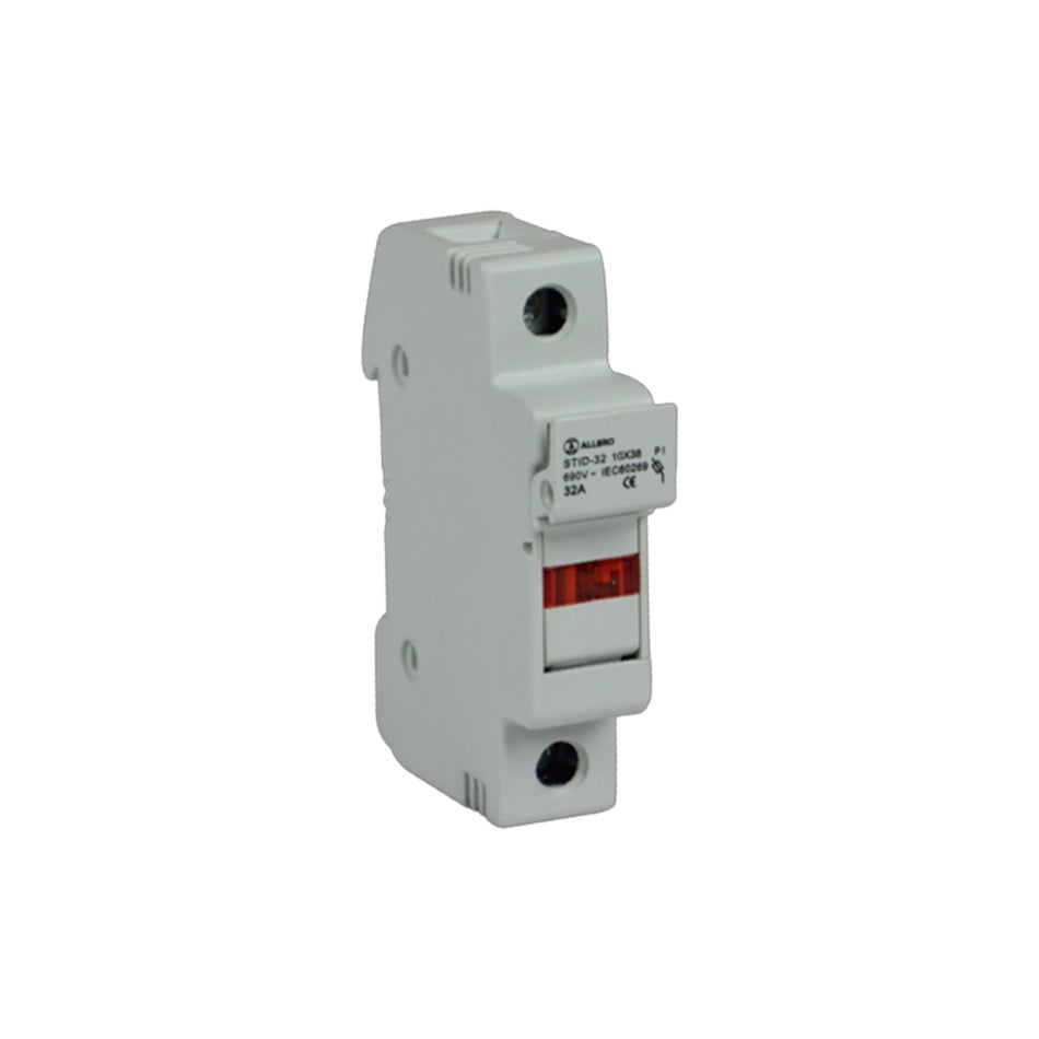 14 x 51 Fuse Holder 3 Pole with Lamps - 63Amp — Allbro