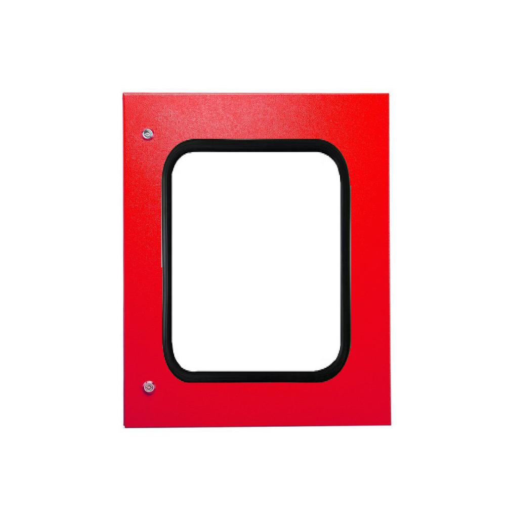 Transparent Door 1000H x 600W IP66 Red — IP Enclosures