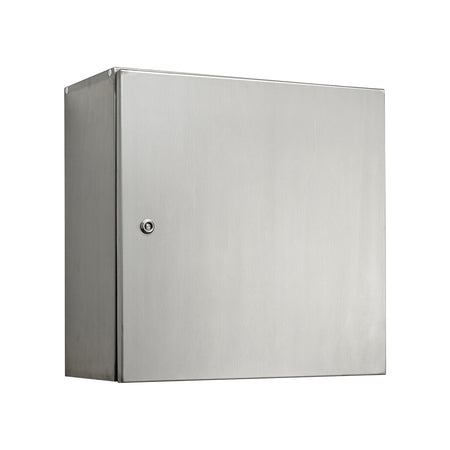 304 Stainless Steel Electrical Enclosure 300H x 300W x 150D IP66 — IP Enclosures