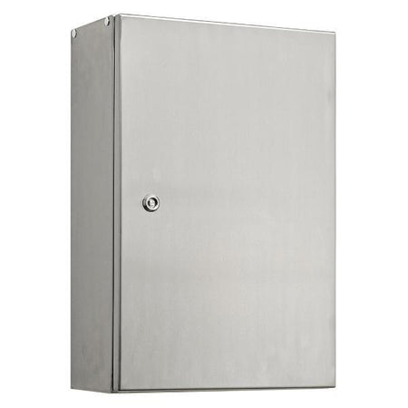304 Stainless Steel Electrical Enclosure 500H x 300W x 150D IP66 — IP Enclosures