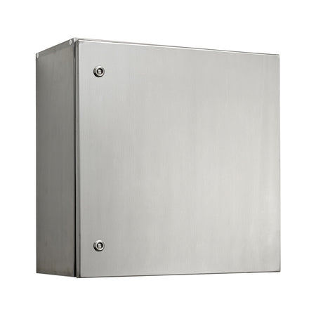 304 Stainless Steel Electrical Enclosure 800H x 800W x 300D IP66 — IP Enclosures