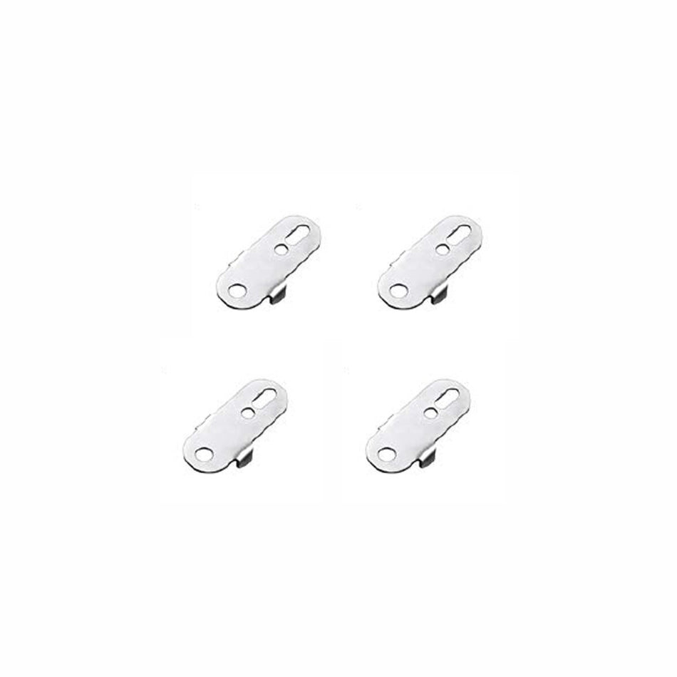 304 Stainless Steel Flat Wall Mounting Brackets for SS Terminal Boxes (4 Pieces) — IP Enclosures
