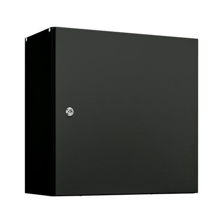 Electrical Enclosure 400H x 400W x 200D IP66 Black — IP Enclosures