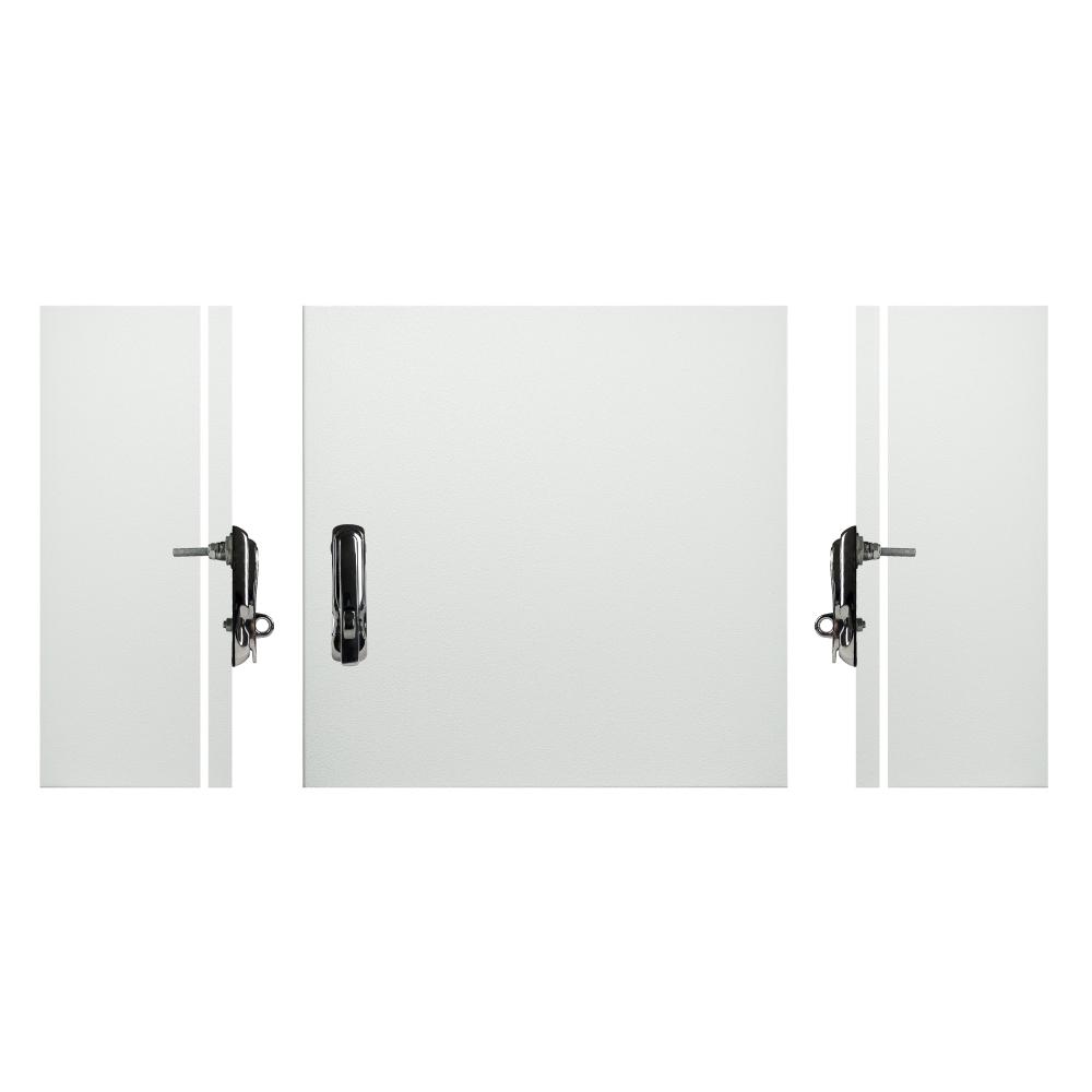 Electrical Enclosure with Padlockable Handle 400H x 400W x 200D IP65 Grey — TRO Assemblies