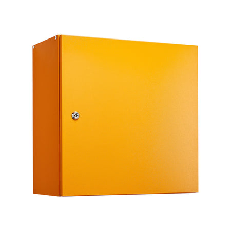 Electrical Enclosure 400H x 400W x 200D IP66 Orange — IP Enclosures